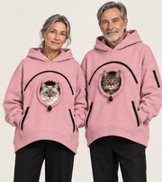 MINION Cat Cuddle Hoodie — Pink