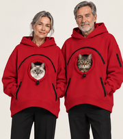 MINION Cat Cuddle Hoodie — Red