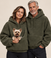 MINION Dog Cuddle Hoodie — Army Green