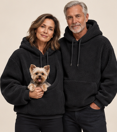 MINION Dog Cuddle Hoodie — Black