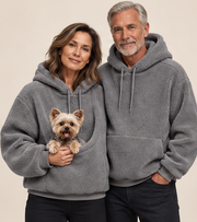MINION Dog Cuddle Hoodie — Gray