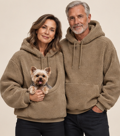 MINION Dog Cuddle Hoodie — Khaki
