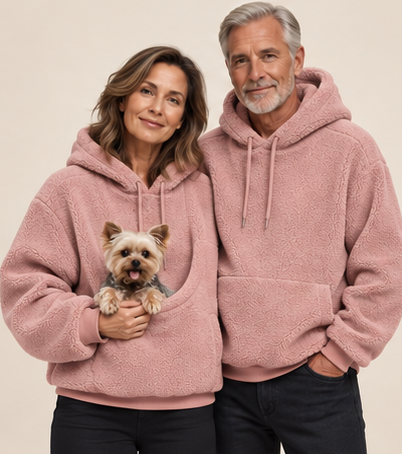 MINION Dog Cuddle Hoodie — Pink